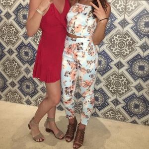 Floral Two-Piece outfit!